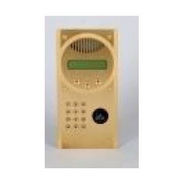 PLATINE GSM INTERPHONE AUDIO+VIDEO, INOX,A ENCASTRER