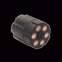 SOFTGOM. MUNITION Barillet préchargé 6 coups en ABS