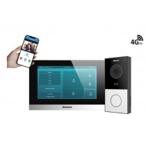 KIT INTERPHONES GSM SANS FILS + DIGICODE + RECEPTEUR HF POUR PORTAIL + COMMUNICATIONS GSM ILLIMITEES PENANT 20 ANS
