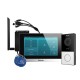 KIT INTERPHONES GSM SANS FILS + DIGICODE + RECEPTEUR HF POUR PORTAIL + COMMUNICATIONS GSM ILLIMITEES PENANT 20 ANS